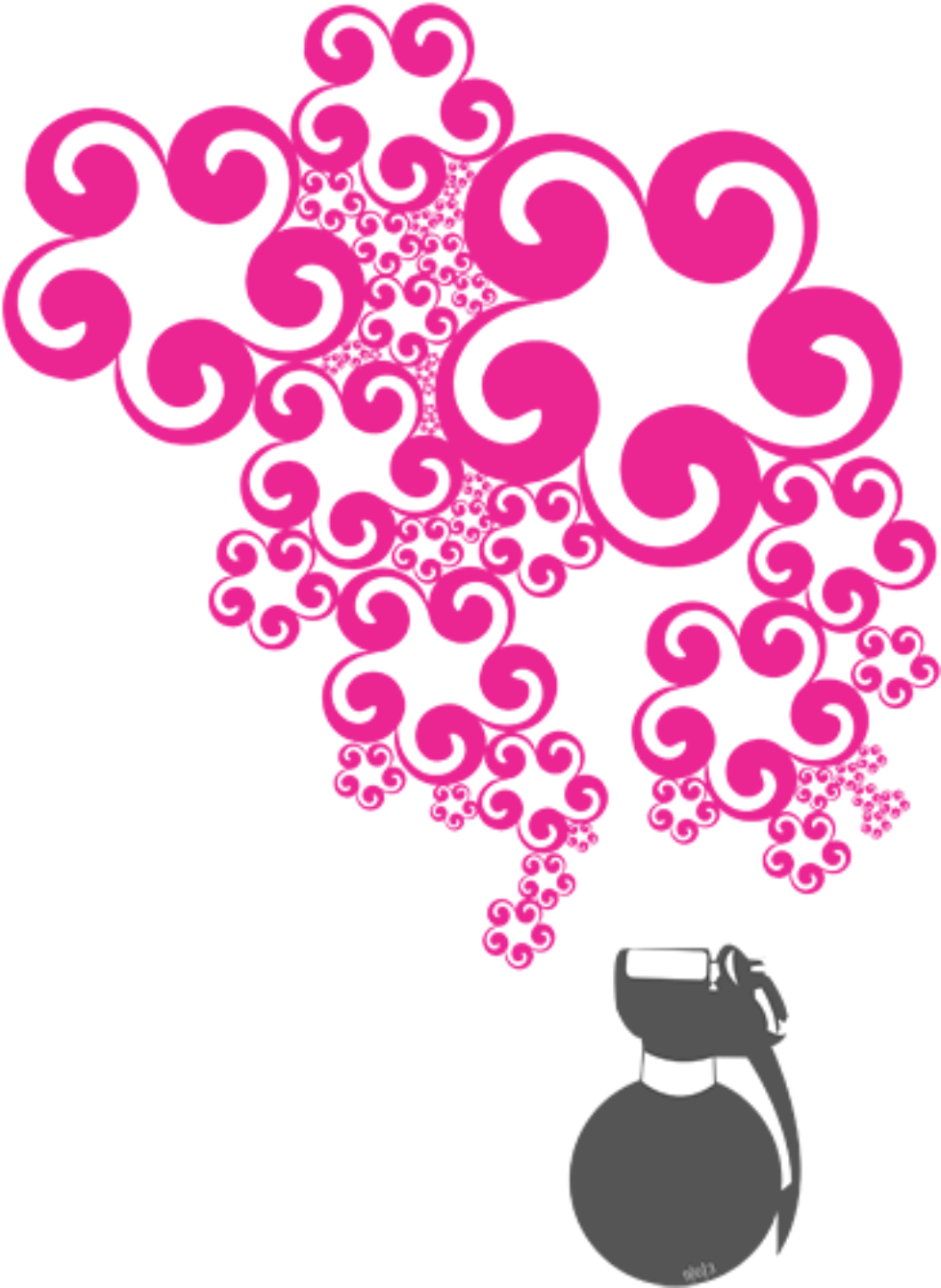 pink grenade